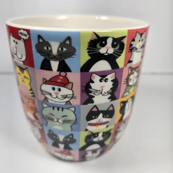 Kitty Cat Mug from The Animal Rescue Site Coffee / Tea Mug Cats AOP - Picture 2 of 6